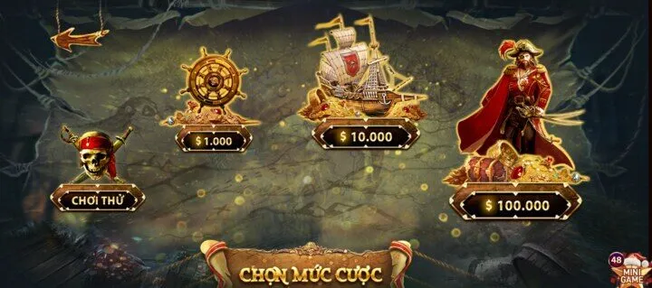 Phân tích phòng chơi Pirate king Sunwin